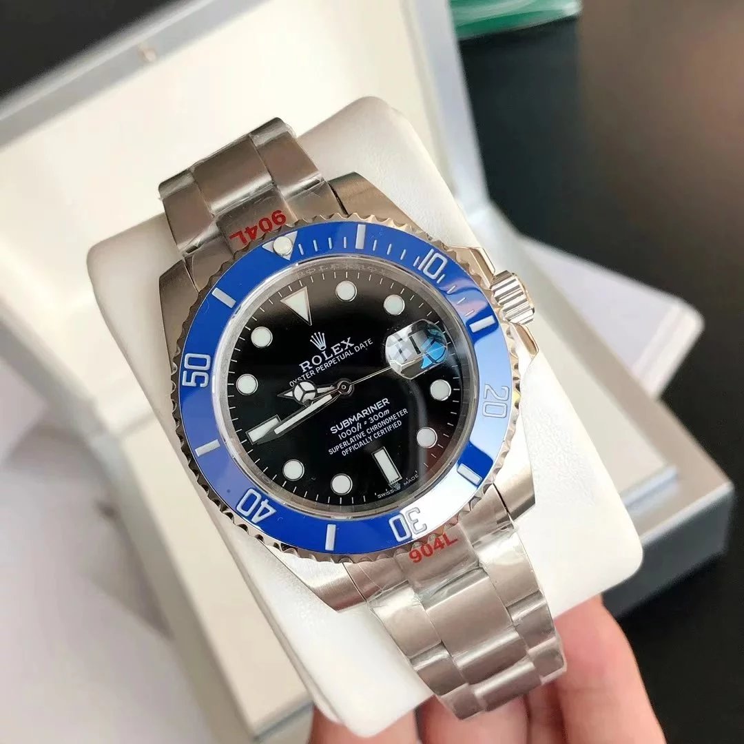 Rollie Oyster Perpetual Silver Black