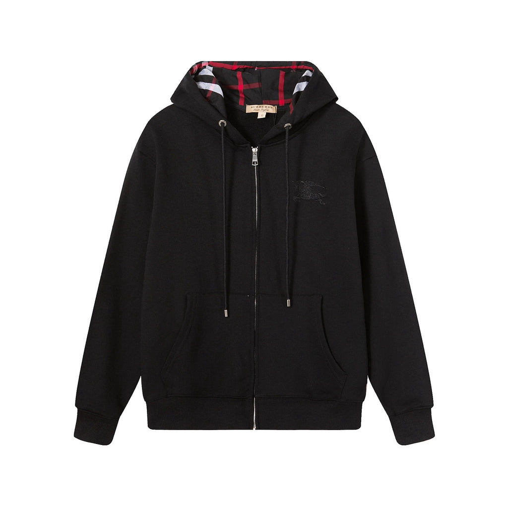 Burbery Zip Up Hoodie