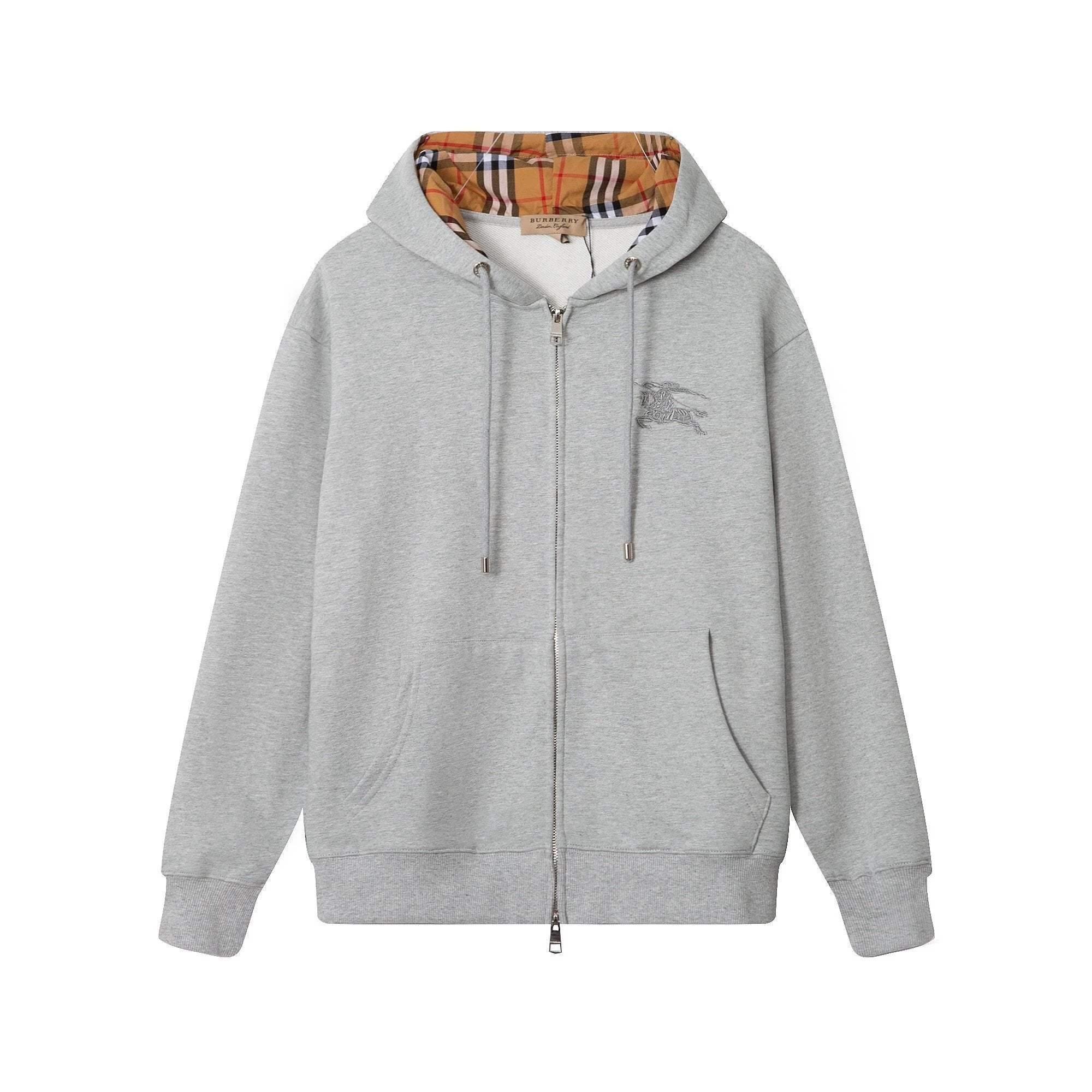 Burbery Zip Up Hoodie