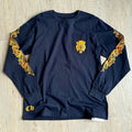Chr0me Hearts Navy Dagger longsleeve