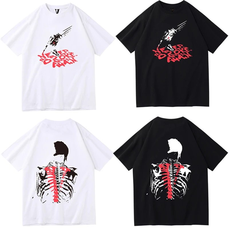 Vl0ne x Never Broke Again Bones T-shirt