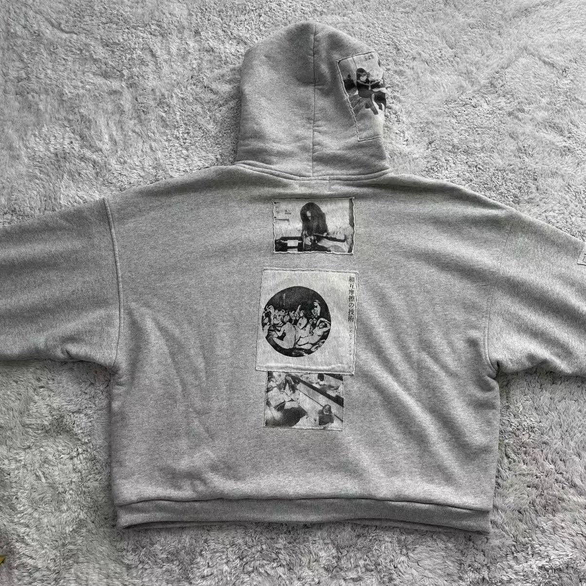 ERD Assemblage Zip Up Hoodie