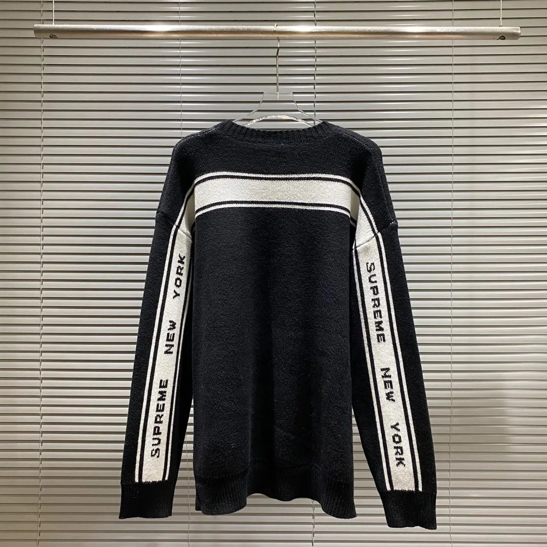 Sup Back Stripe Sweater