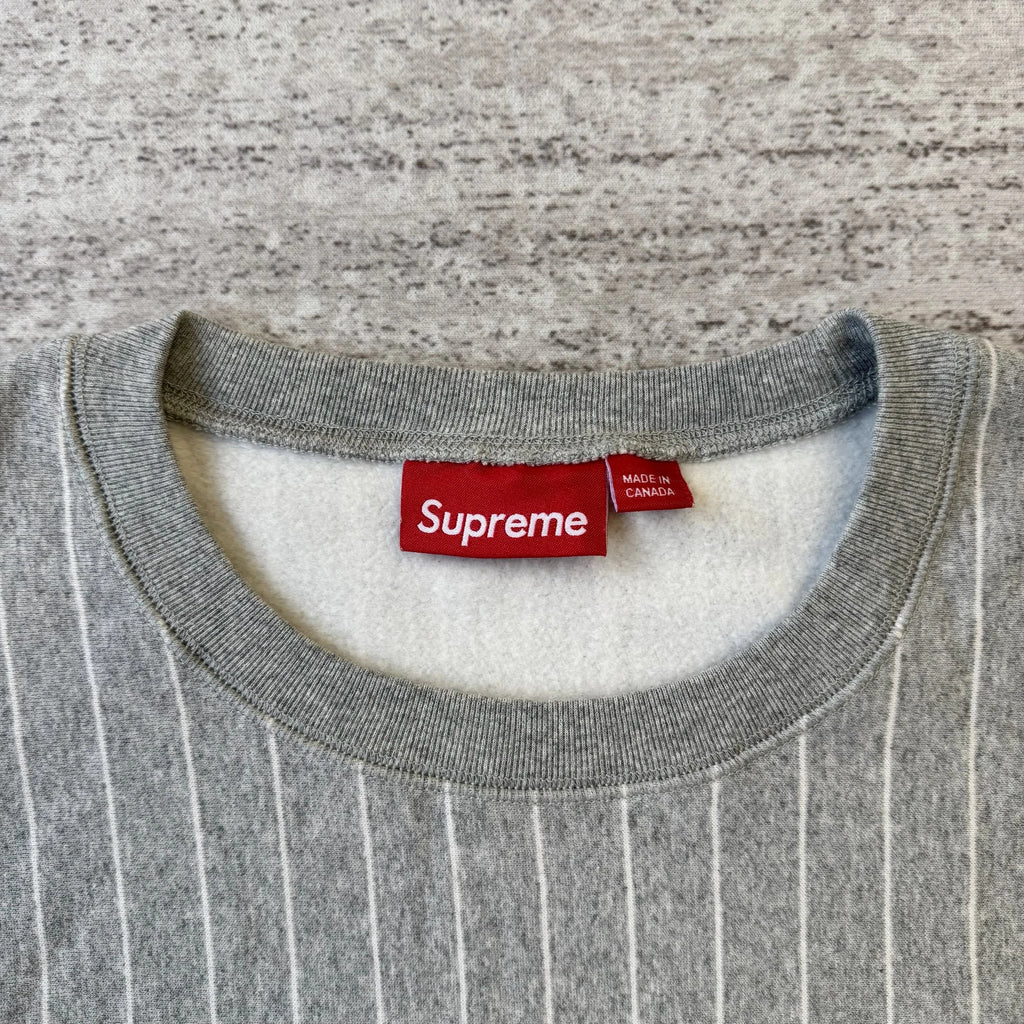 Sup Striped Crewneck Hoodie