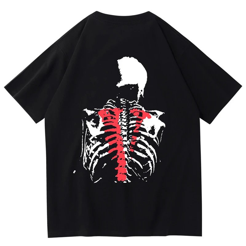 Vl0ne x Never Broke Again Bones T-shirt
