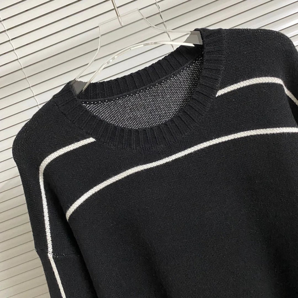 Sup Back Stripe Sweater