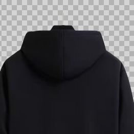 Bappe One Point Black Zip Up Hoodie