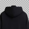 Bappe One Point Grey Zip Up Hoodie