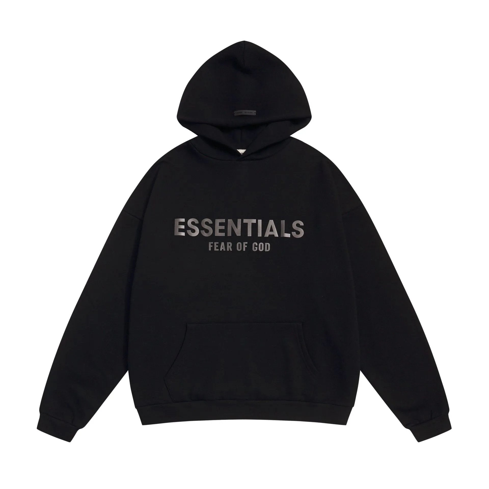 Ess3ntials Black Hoodie