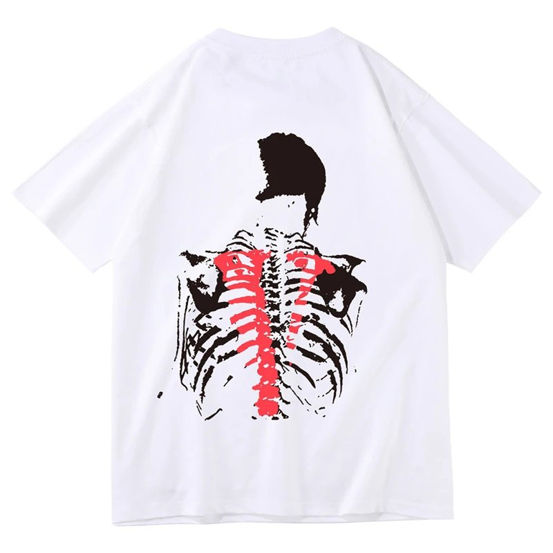 Vl0ne x Never Broke Again Bones T-shirt