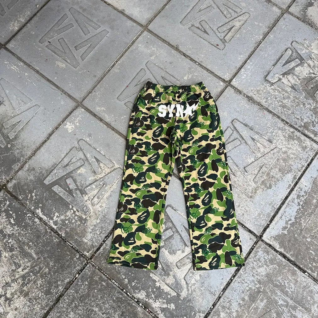 Bappe x Syna W0rld Camo Sweatpants