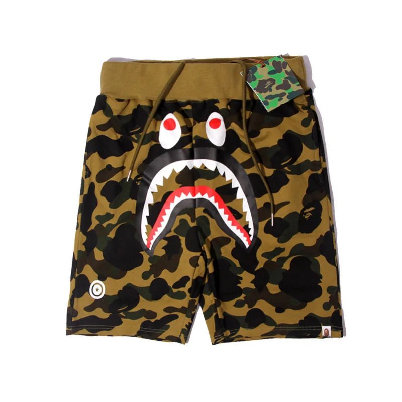 Bappe Shark Camouflage Shorts