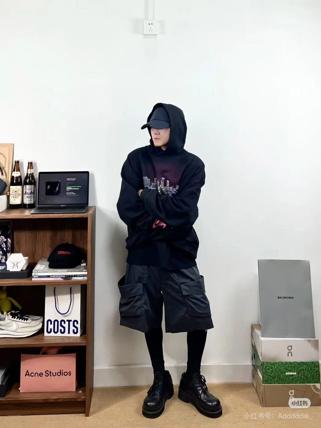 Balenci Nocturne Hoodie