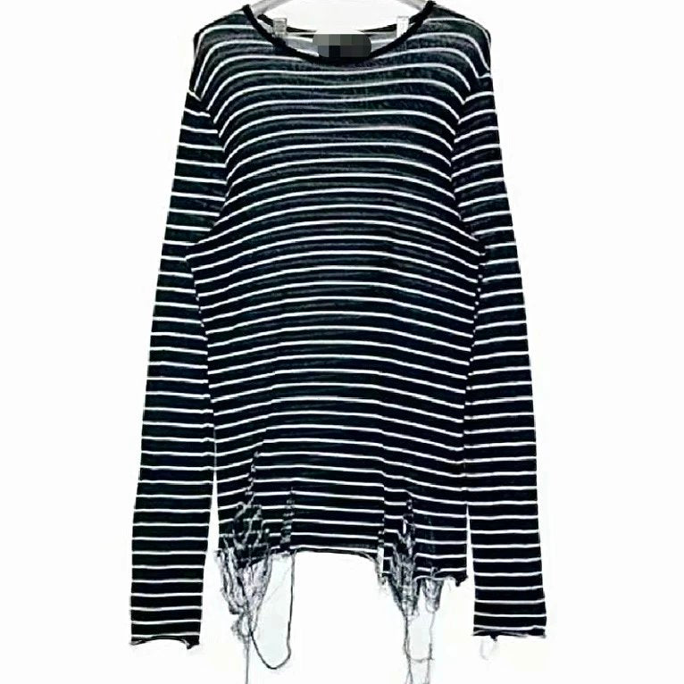 Am!ri Stripped Distressed longsleeve