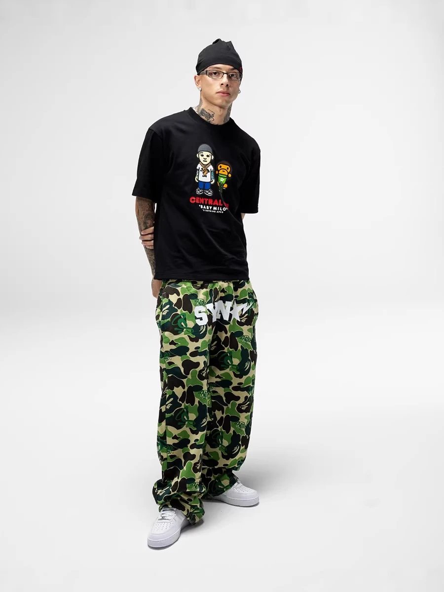Bappe x Syna W0rld Camo Sweatpants