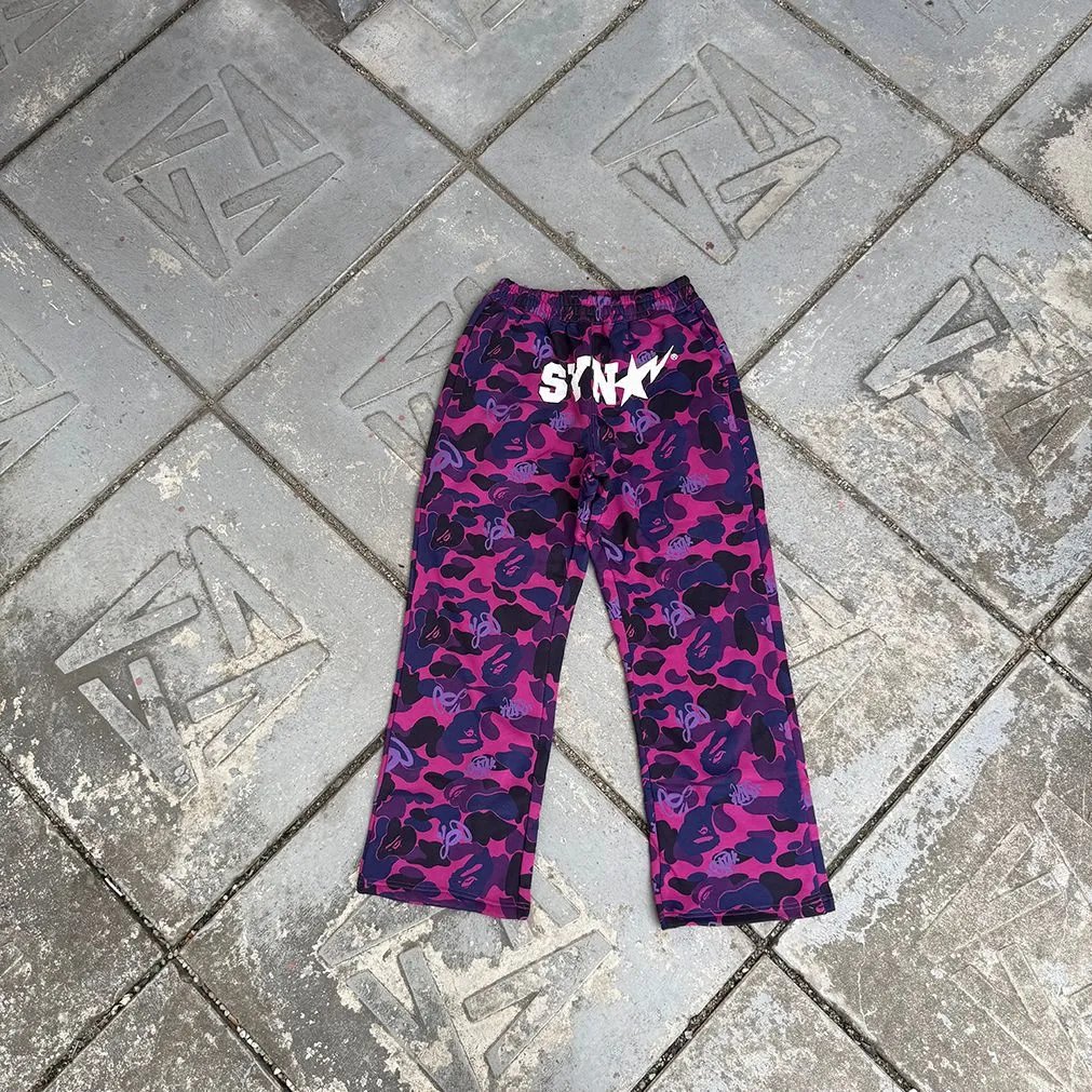 Bappe x Syna W0rld Camo Sweatpants