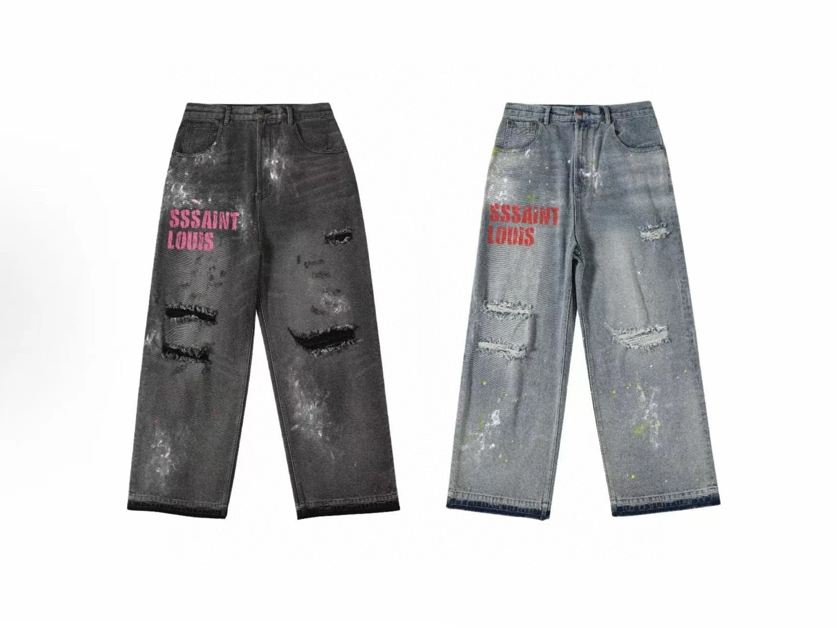 SSSaint Louis Graffiti Jeans