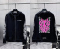 Chr0me Hearts Horseshoe Floral Sleeve Hoodie