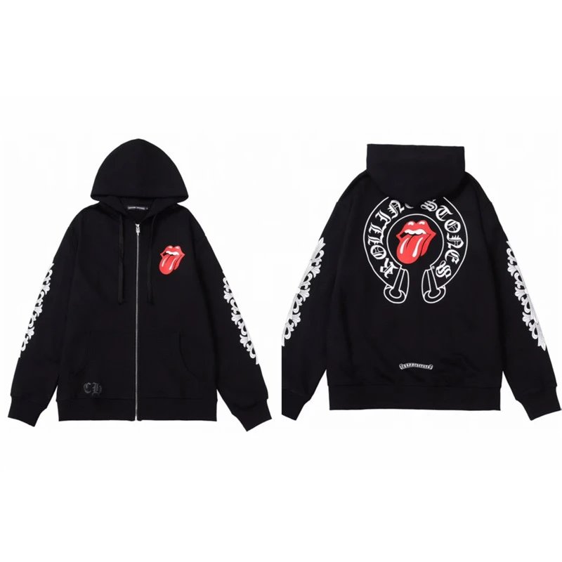 Chr0me Hearts x Rolling Stones Hoodie