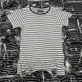 Am!ri Stripped Distressed T-Shirt