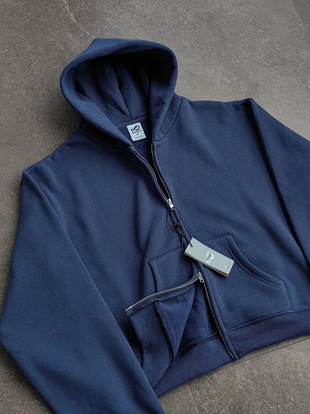 Mobius 380g Zip Up Hoodie