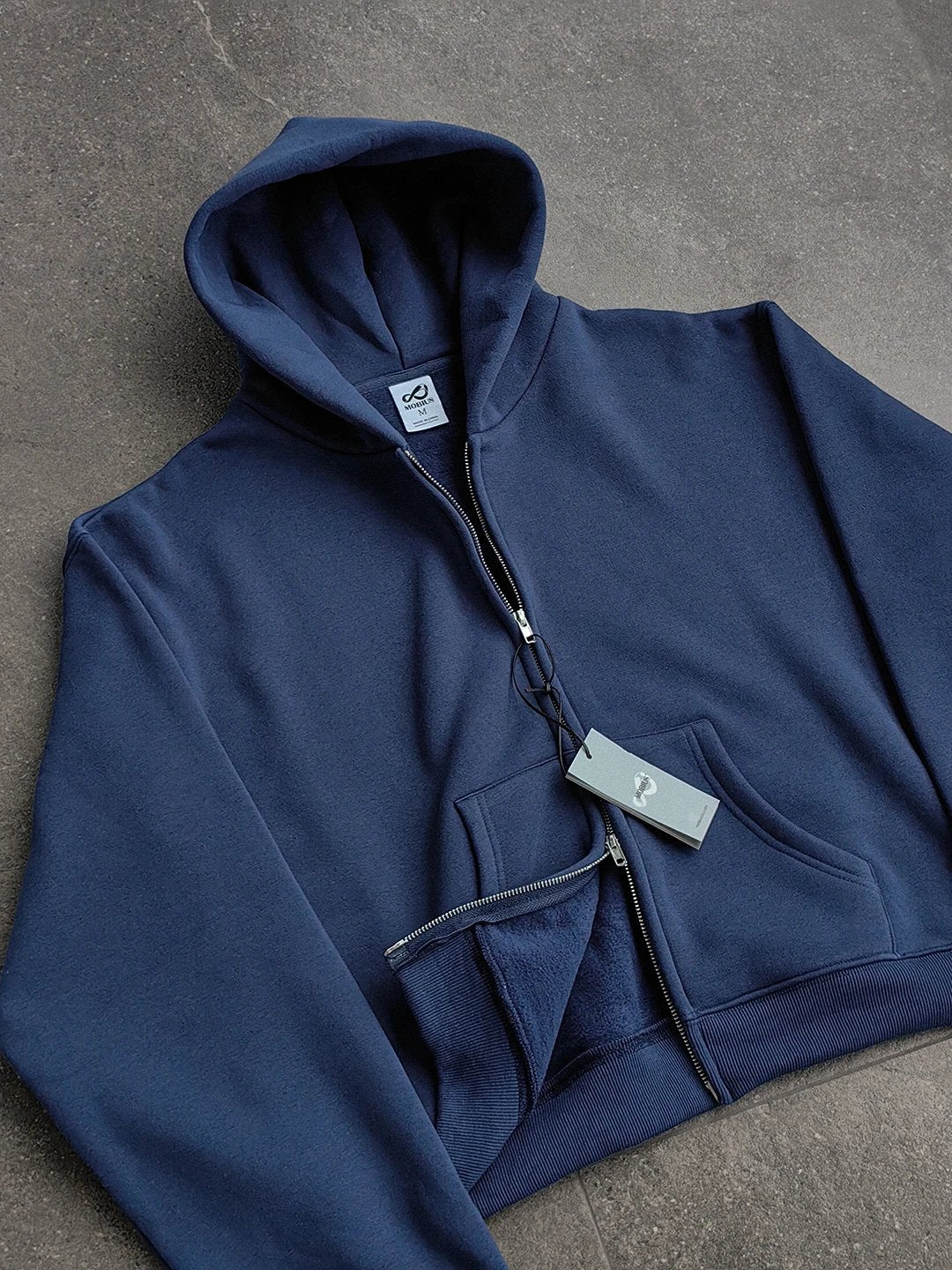 Mobius 380g Zip Up Hoodie
