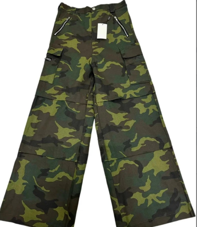 Vetement* Oversized Camo Cargo Pants
