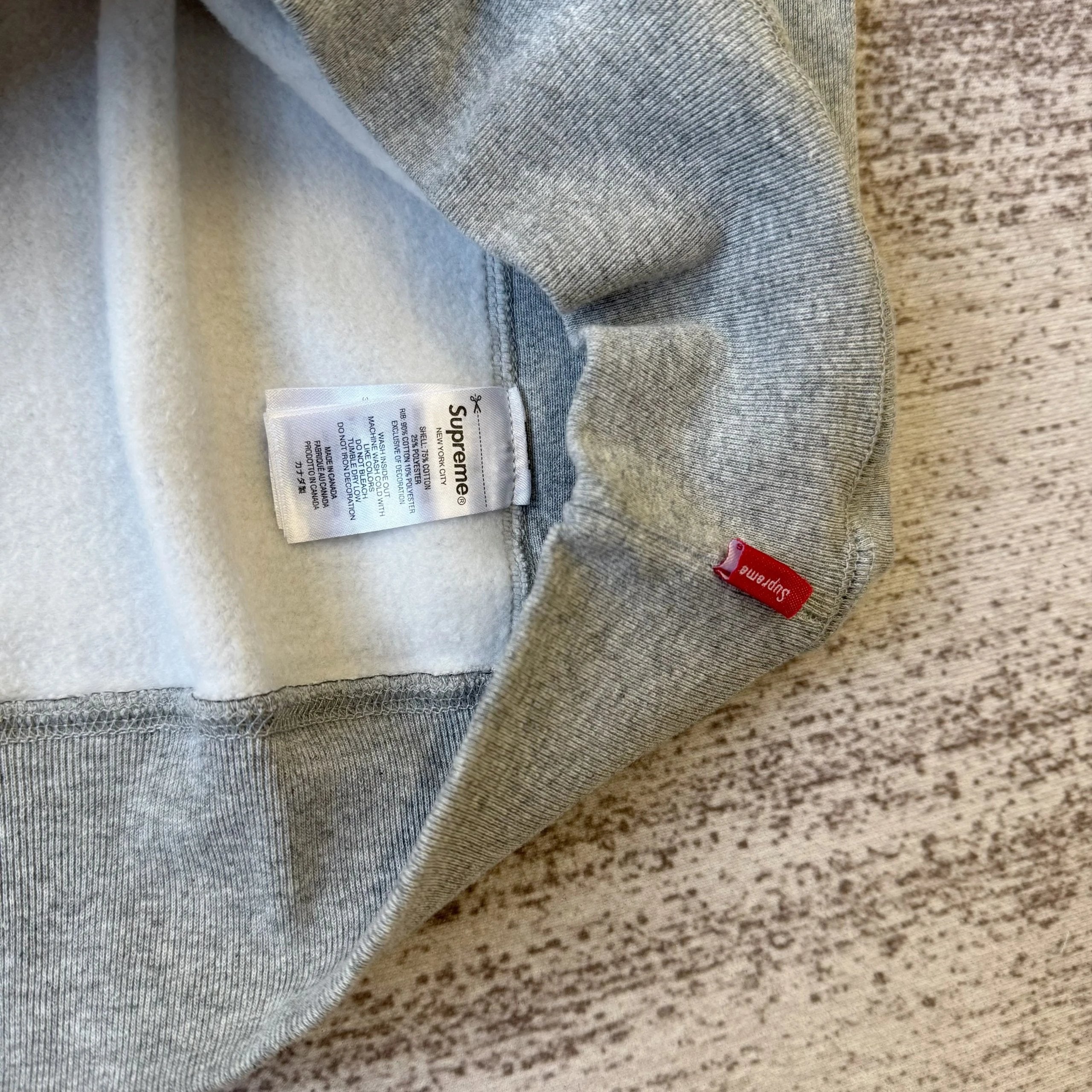 Sup Striped Crewneck Hoodie