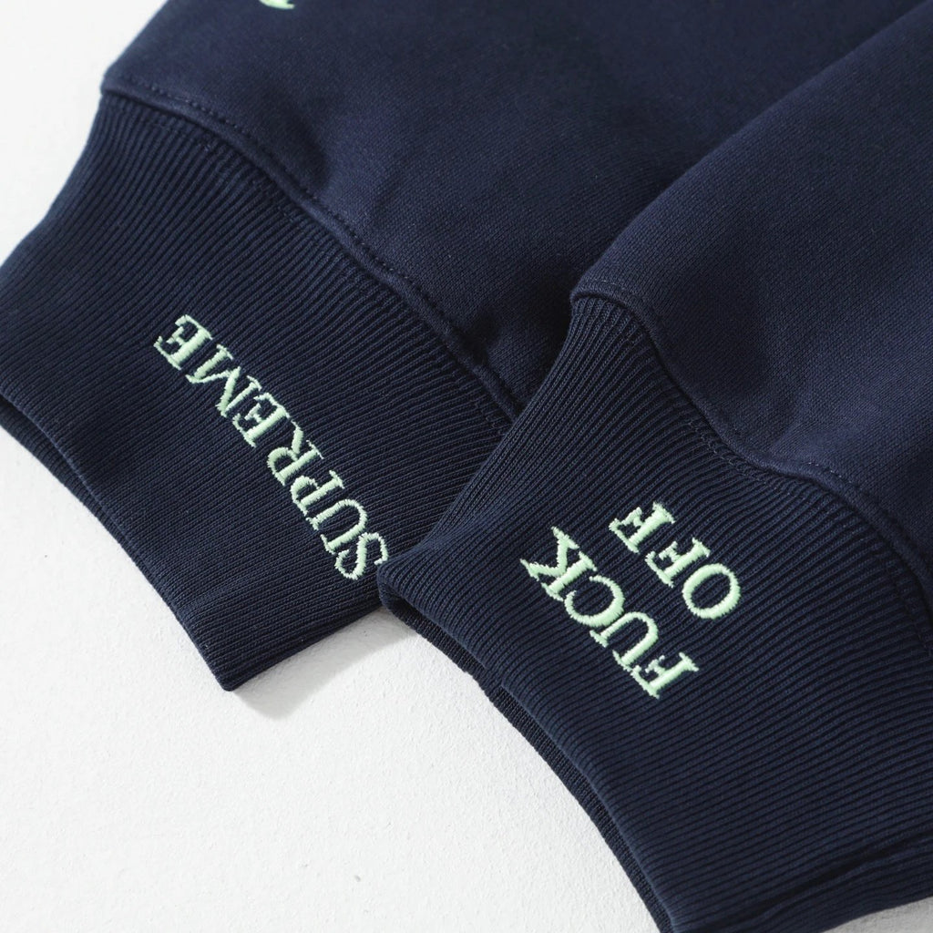 Sup IDGAF Zip Up Hoodie