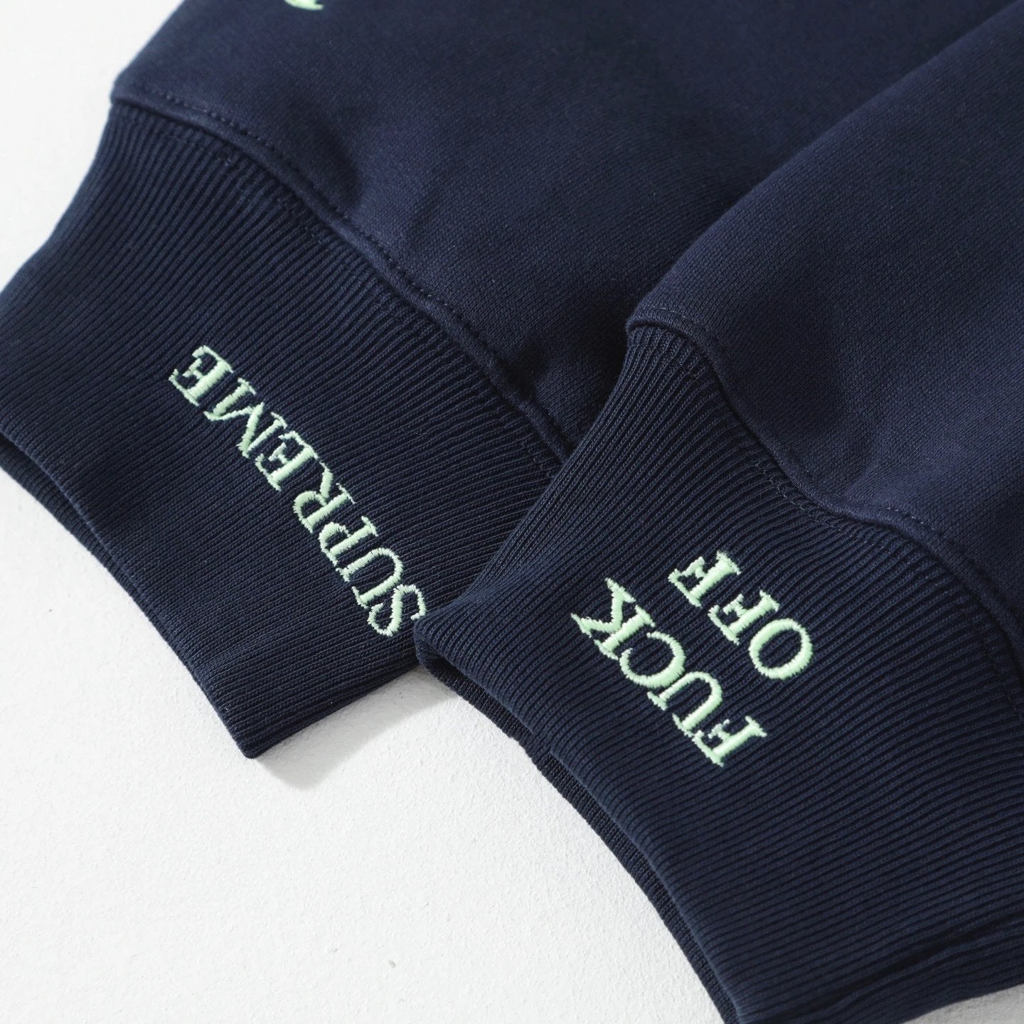 Sup IDGAF Zip Up Hoodie