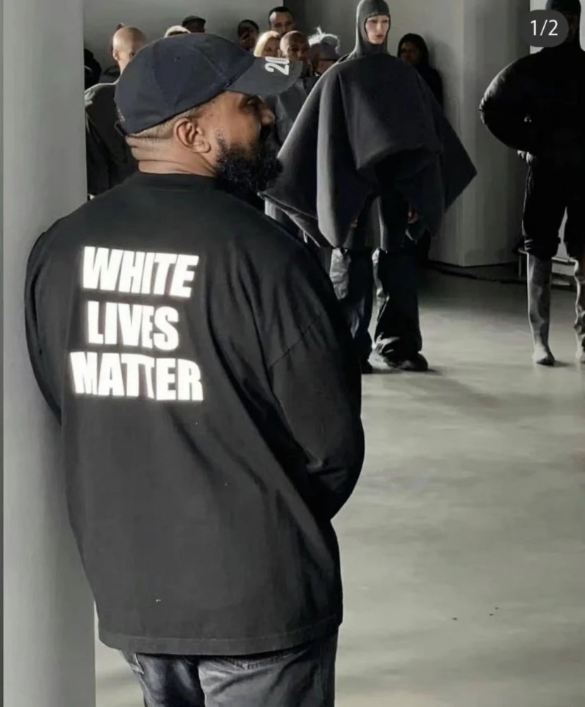 White Lives Matter Kanye tee