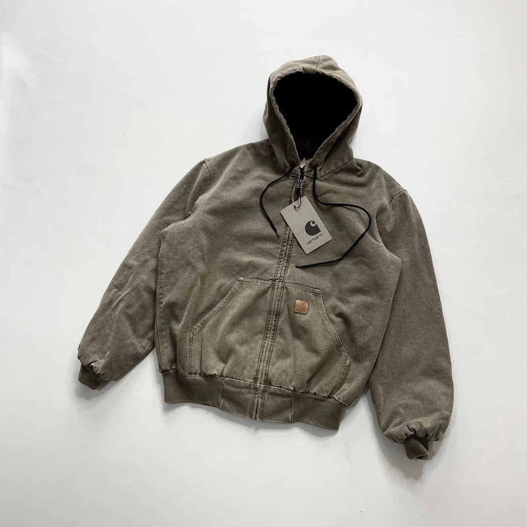 Carhart vintage zip denim jacket