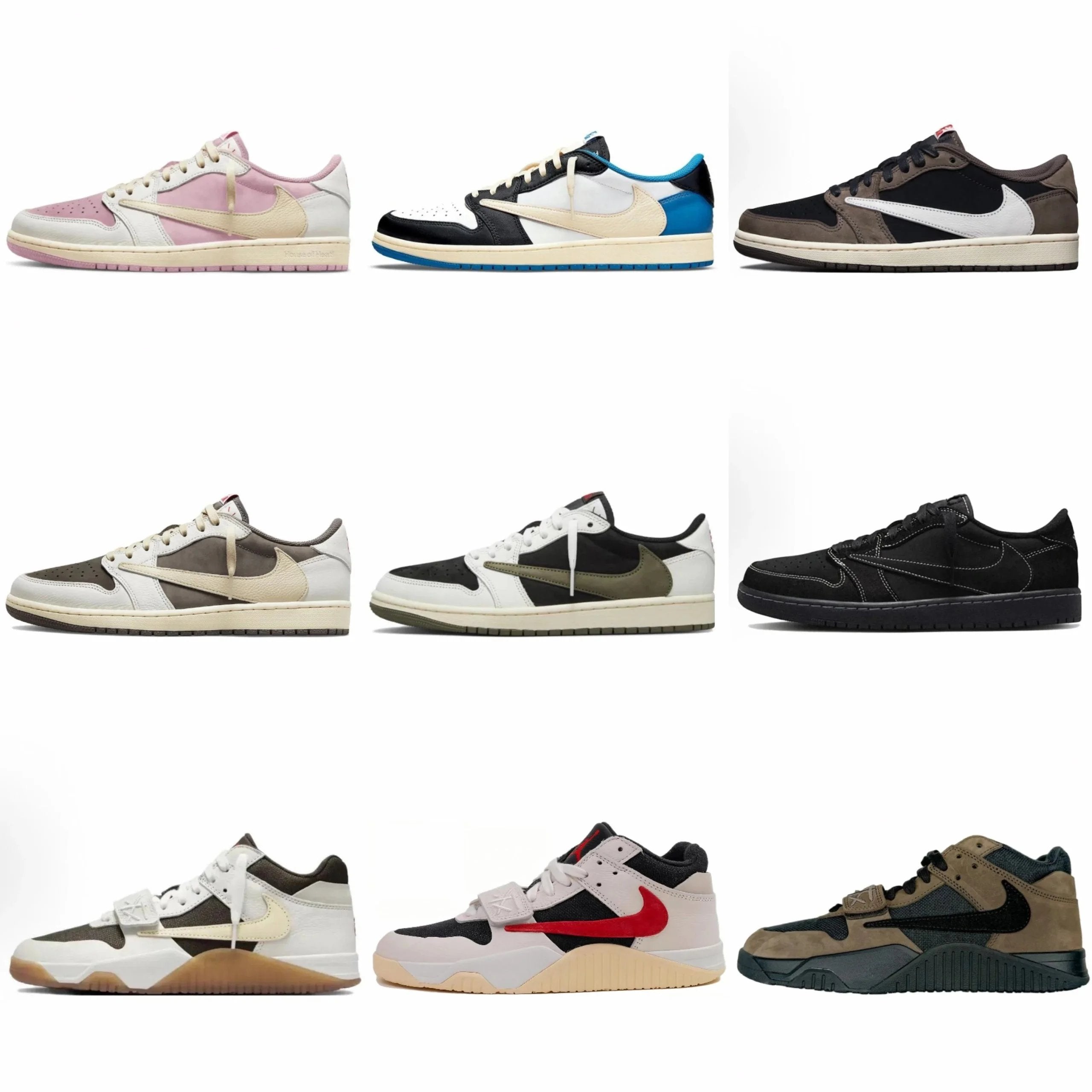 Air J0rdan 1 Trav!s Scott Mocha