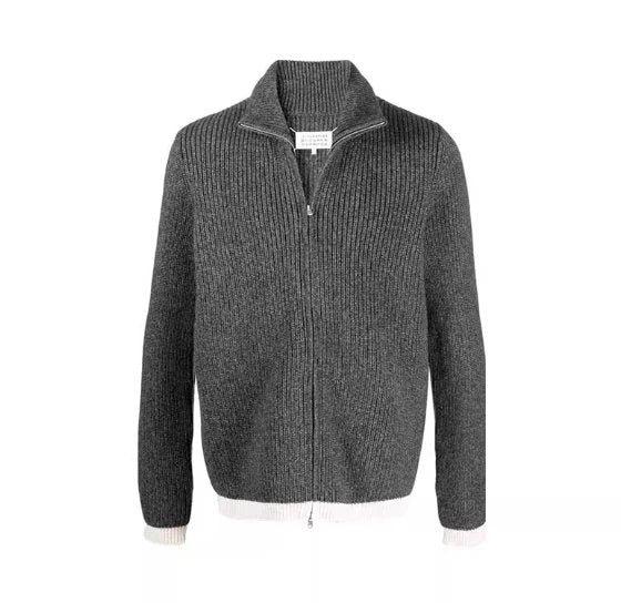 Maison Margela Half Zip Sweater