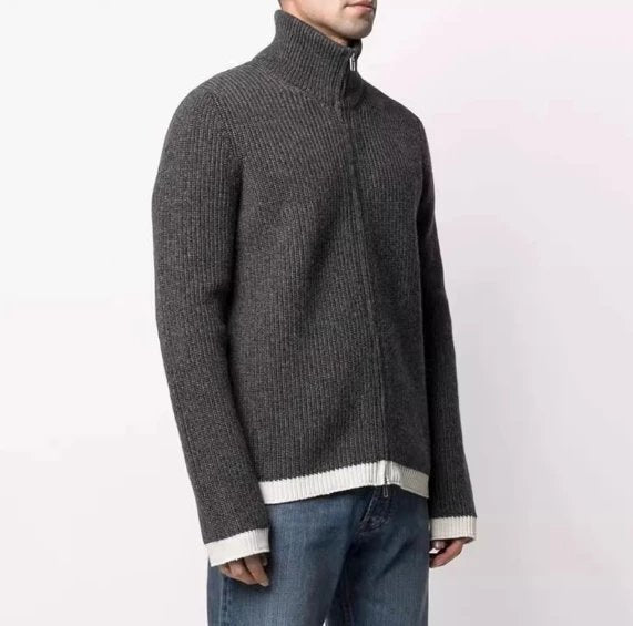 Maison Margela Half Zip Sweater