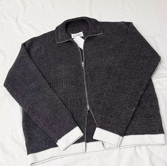 Maison Margela Half Zip Sweater