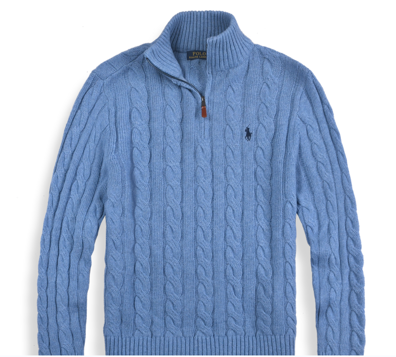 Ralf Lauren Quater Zip Sweater