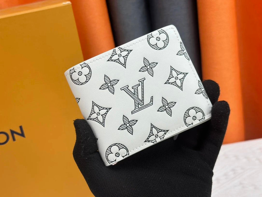 Vouis Luitton Black Monogram  Wallet