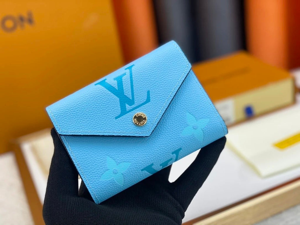 Vouis Luitton Black Monogram  Wallet