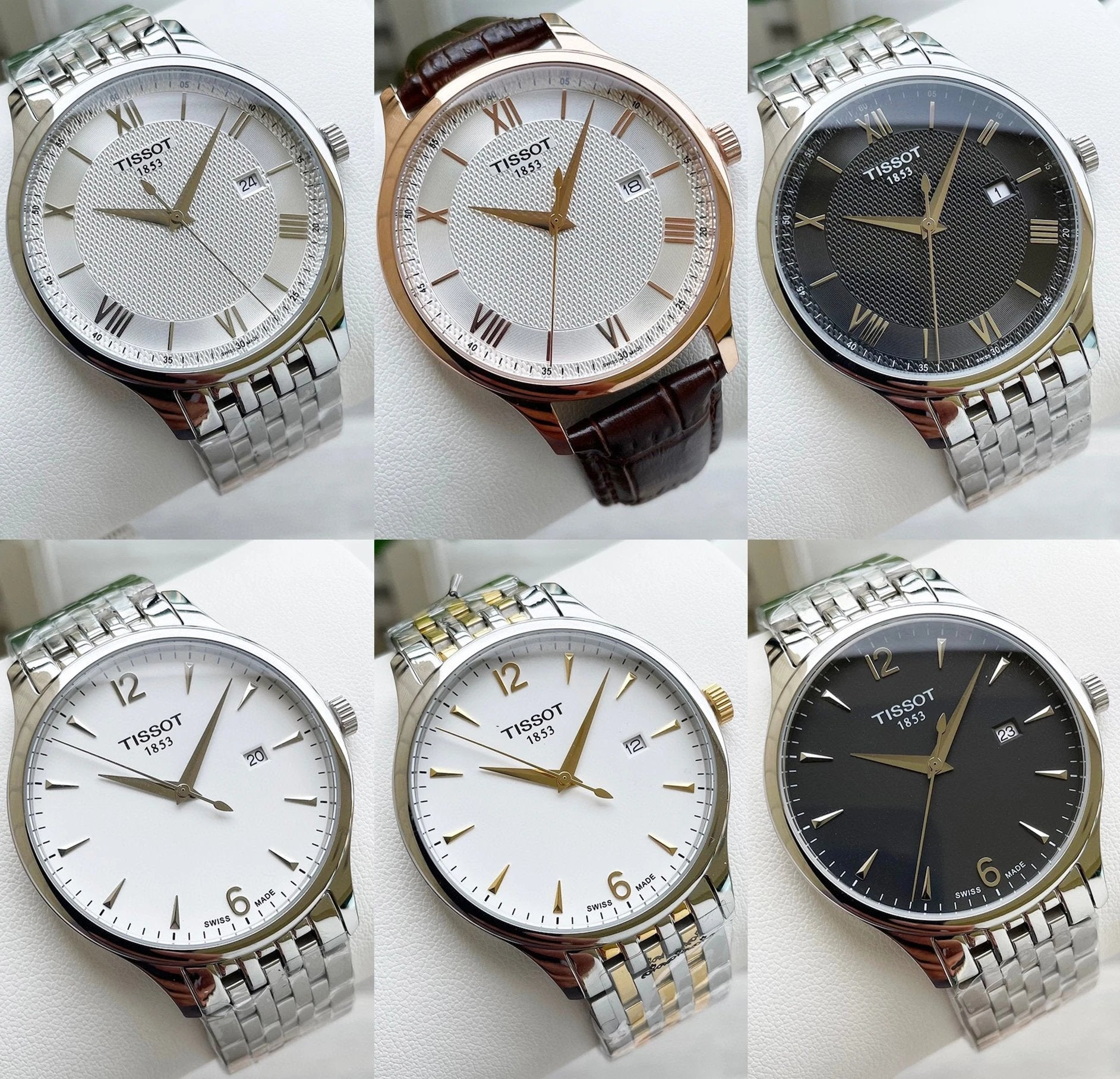 Tissot watch Leather Strap