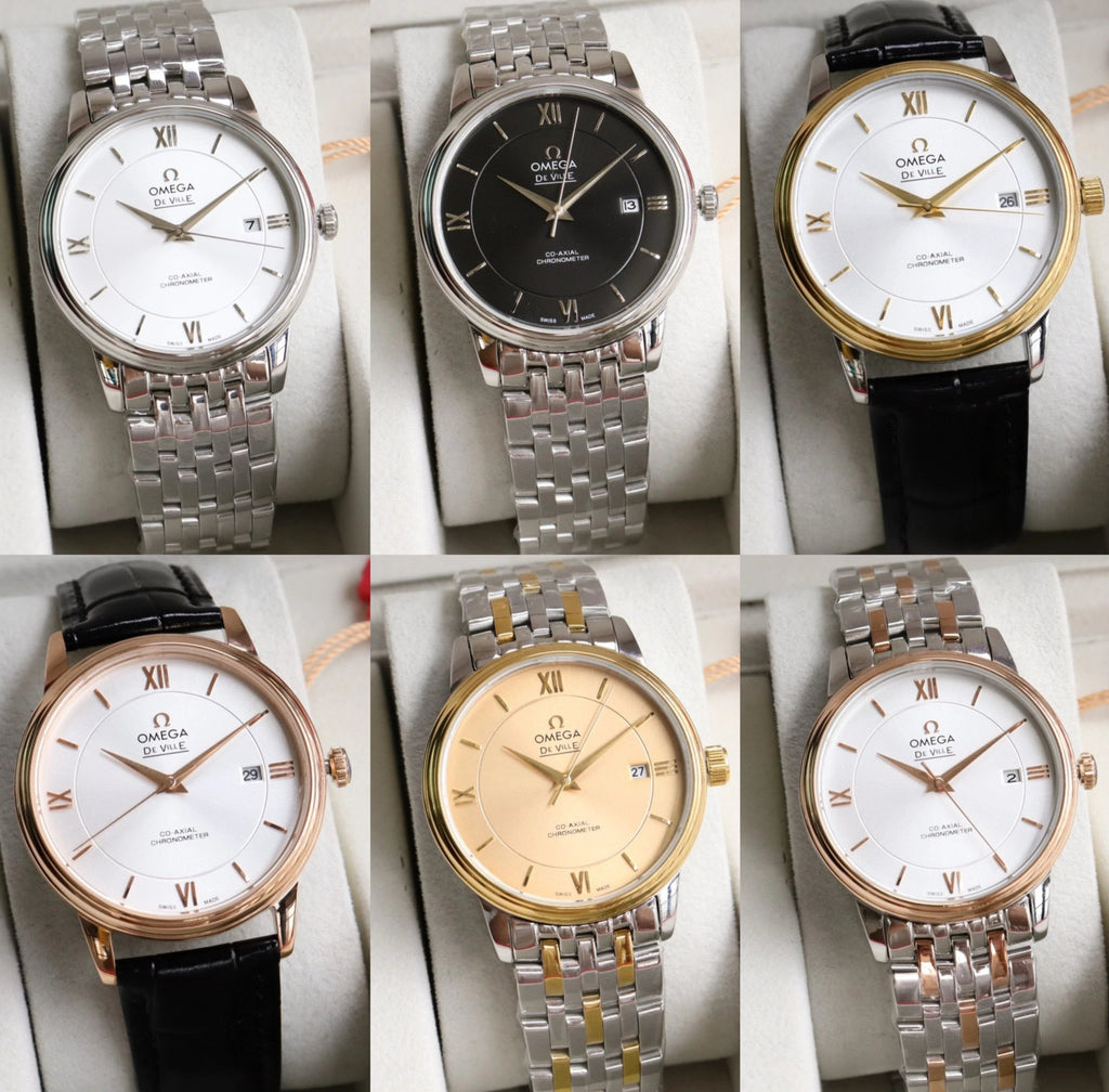 Omega Watch De Ville White