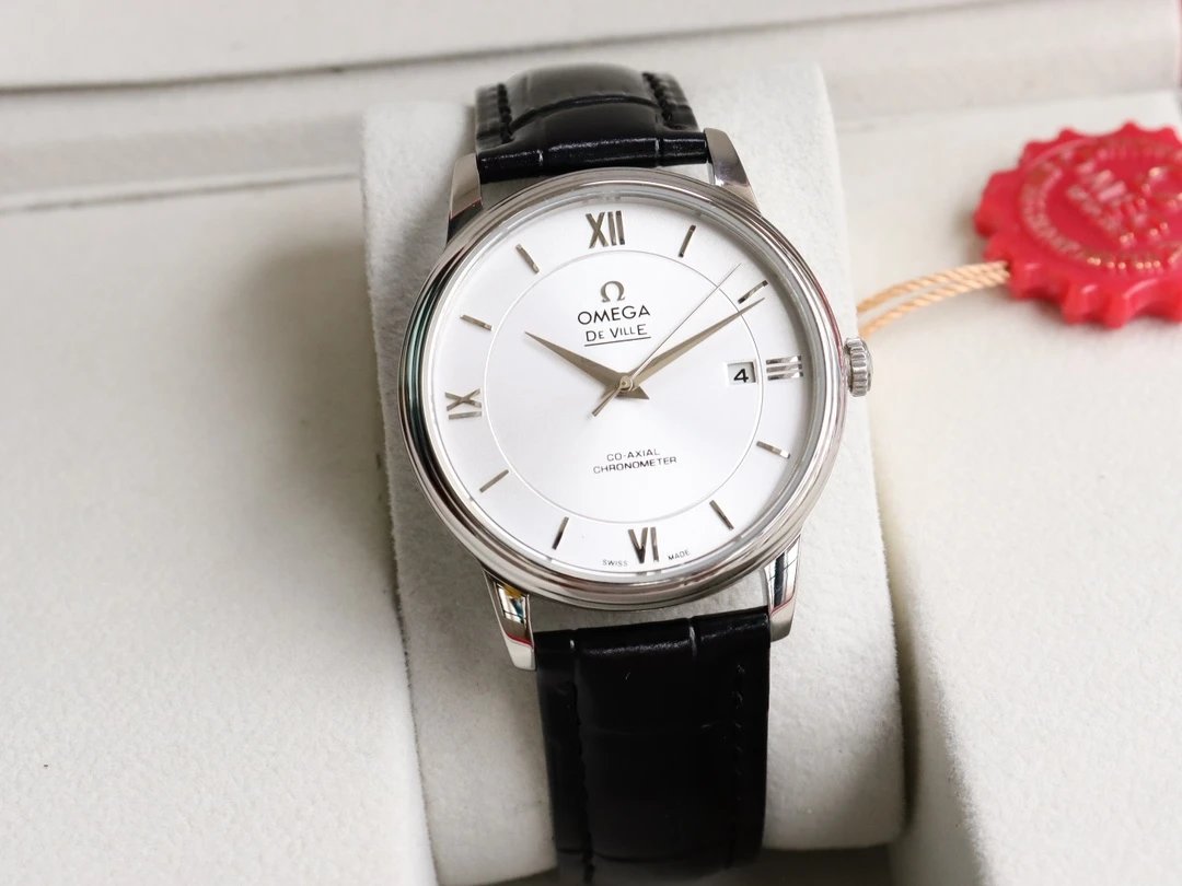 Omega Watch De Ville White