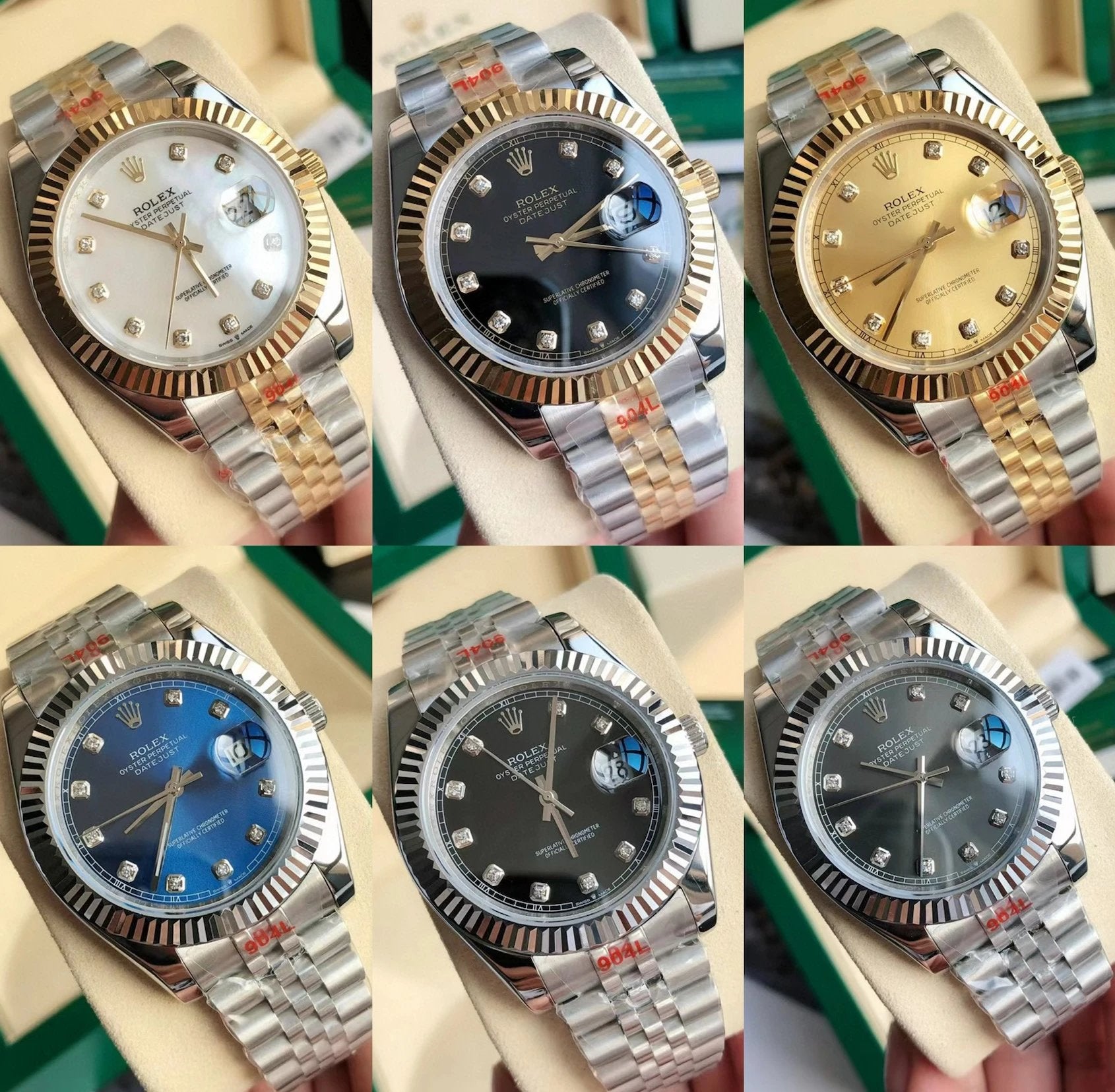 Rollie Oyster Perpetual Datejust Blue