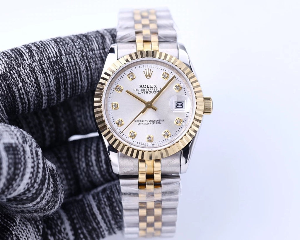 Rollie Oyster Perpetual Datejust White