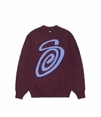 St*ssy black Sweater