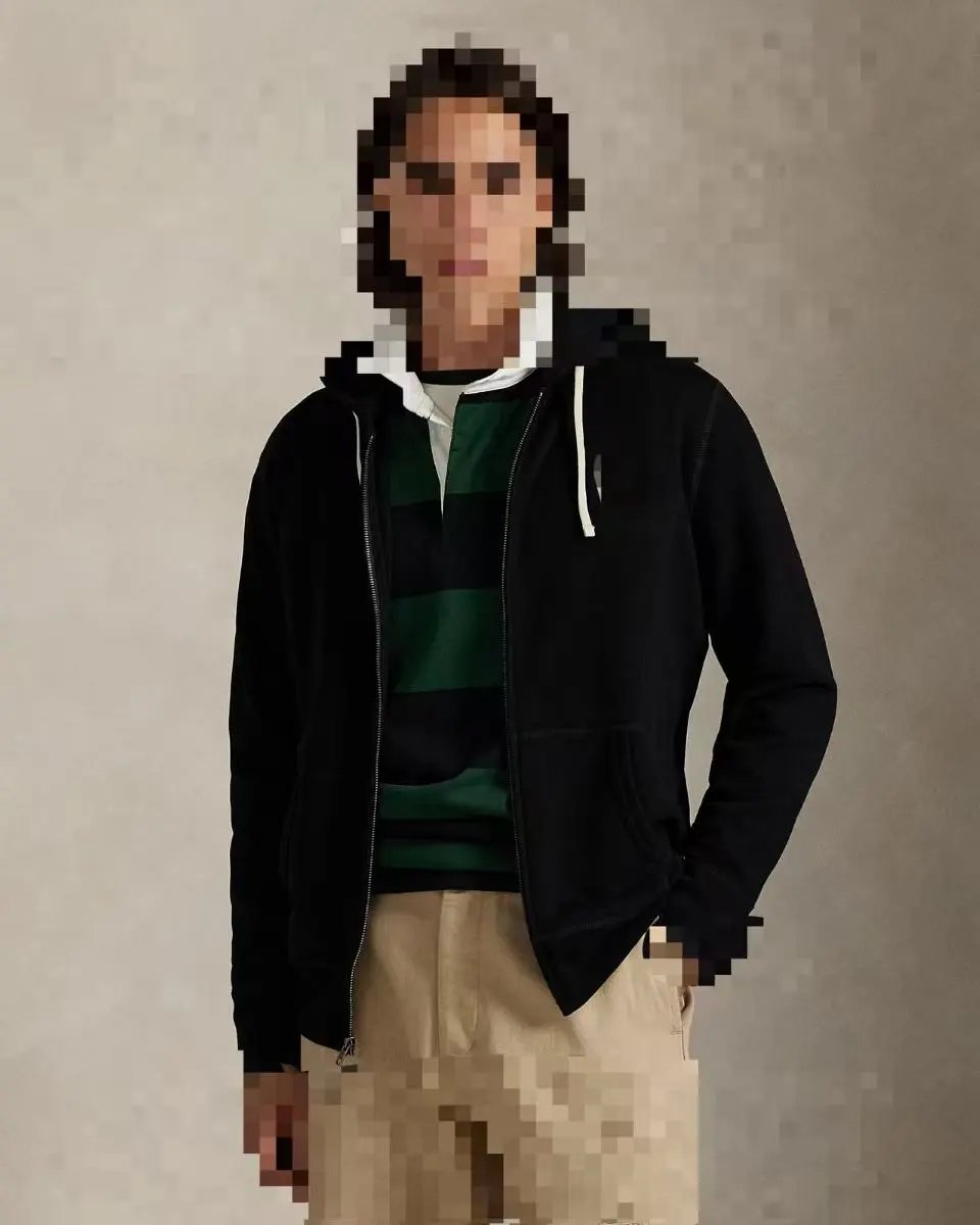 Ralf Lauren zip up hoodie