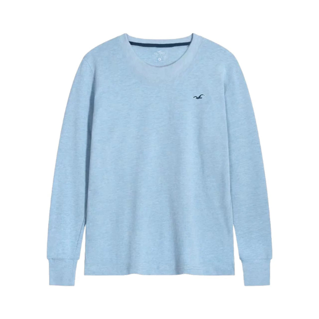 AF Seagull Brand Men Crew Neck Cotton Patch Slim Long Sleeve Tee On Sale