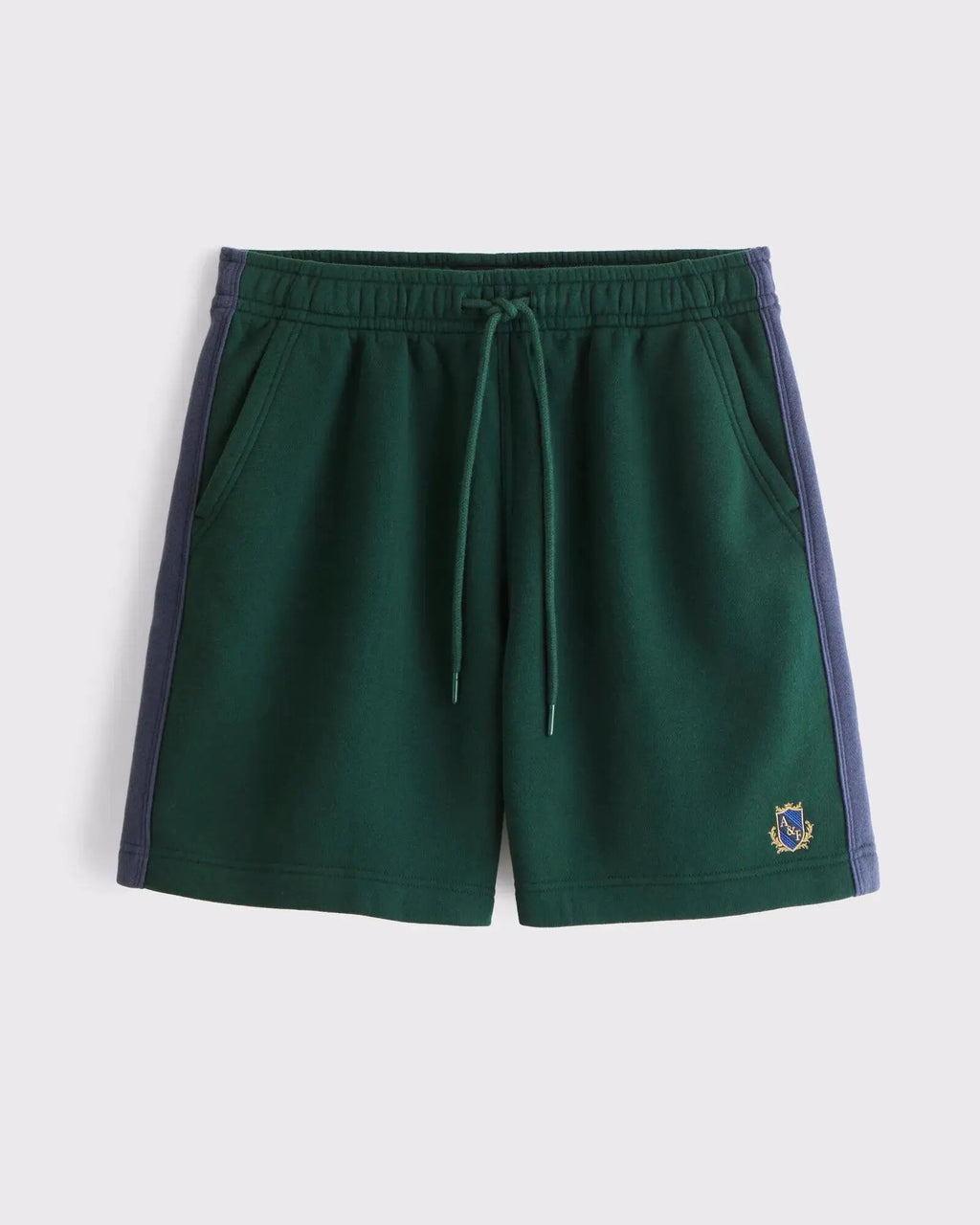In Stock AF Men Fleece Drawstring Elastic Waist Casual Sweat Shorts