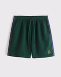 In Stock AF Men Fleece Drawstring Elastic Waist Casual Sweat Shorts