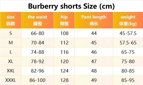 Burbery Shorts